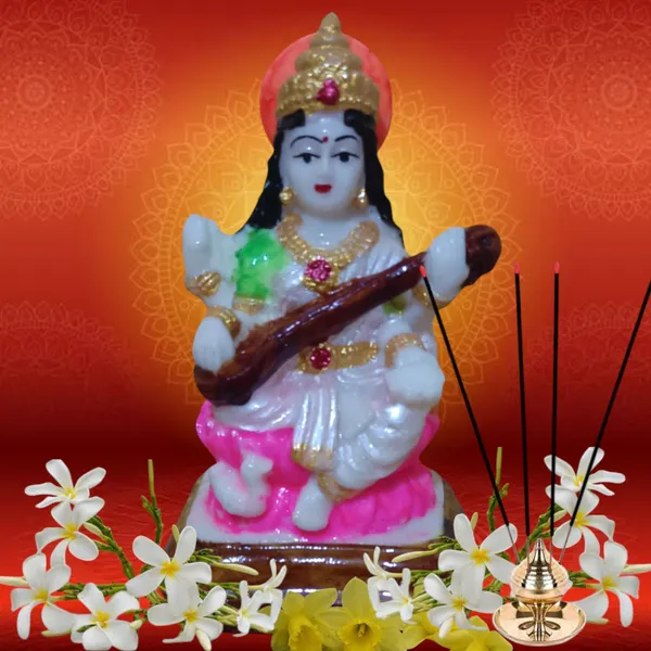 Saraswati_Mata_Devi_Idol_Statue_for_Puja_Temple_Office_Table