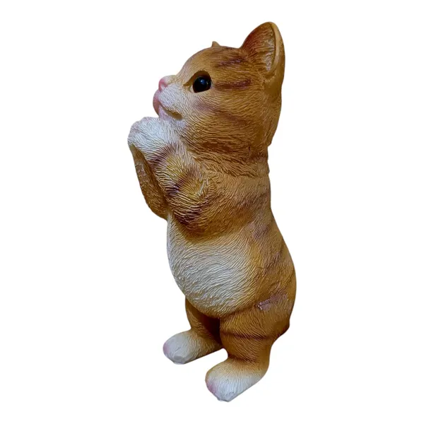 Multicolor_Resin_Handmade_Painted_Cat_Statue