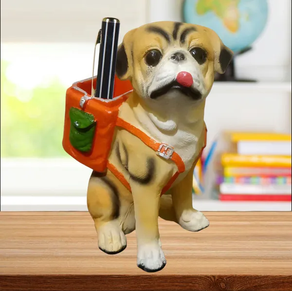 Dog_Statue_Animal_figurine_Showpiece_Pen_stand_Holder_Coin_box_Gift_Item
