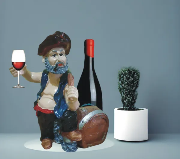 Multicolor_Wine_Bottle_Holder_Stand_Rack_Statue_Showpiece_Stylish_Human_Figurine_for_Home_Hotel_Room_Restaurant_Bar_Decor_Pack_of_1