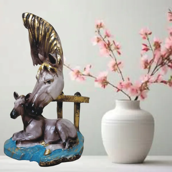 Horse_Statue_Mother_Baby_Decorative_Showpiece_For_Home_Office_Decor_Fengshui_Gift_Item