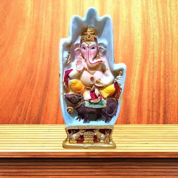 Multicolor_Resin_Portable_Lightweight_Handmade_Ganesha_Idol