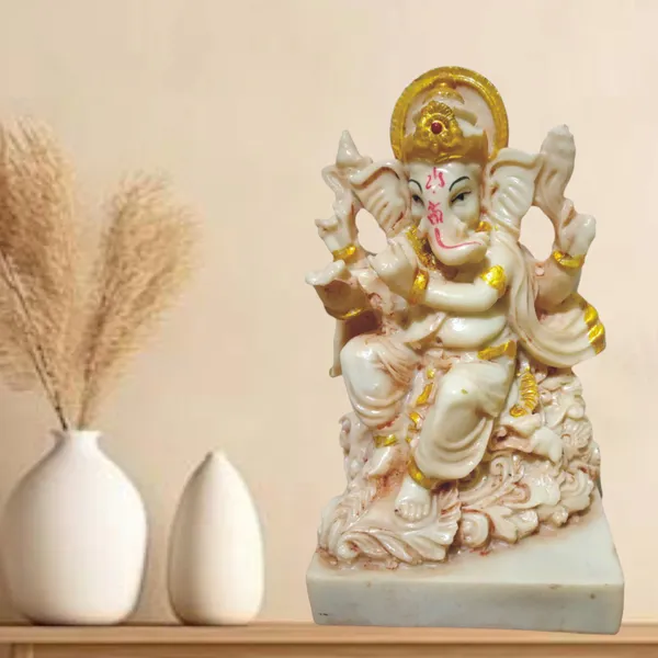Ganesha_Ganesh_Ganpati_Idol_Statue_Murti_Decorative_Showpiece_Gift_Item_For_Home_Office_Decor