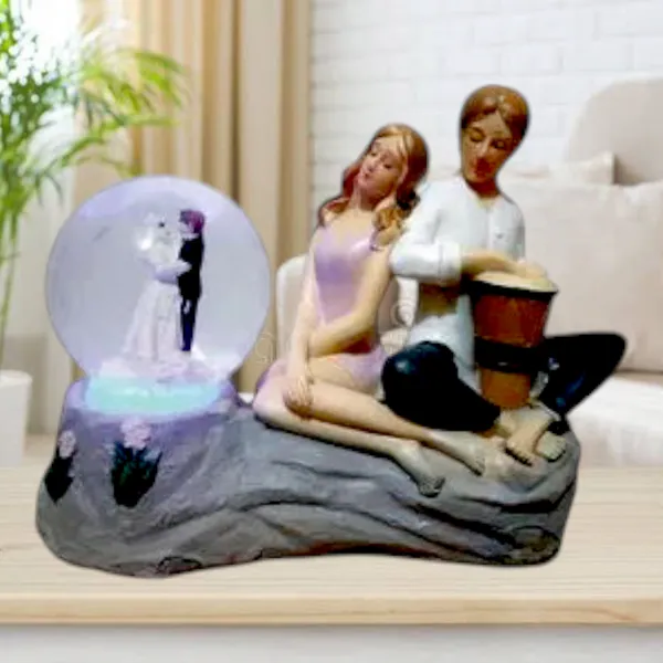 MultiColor_Couple_Statue_Loving_Couple_Sculpture_Glass_Ball_Miniature_Lighting_Decorative_Showpiece_Pack_of_1