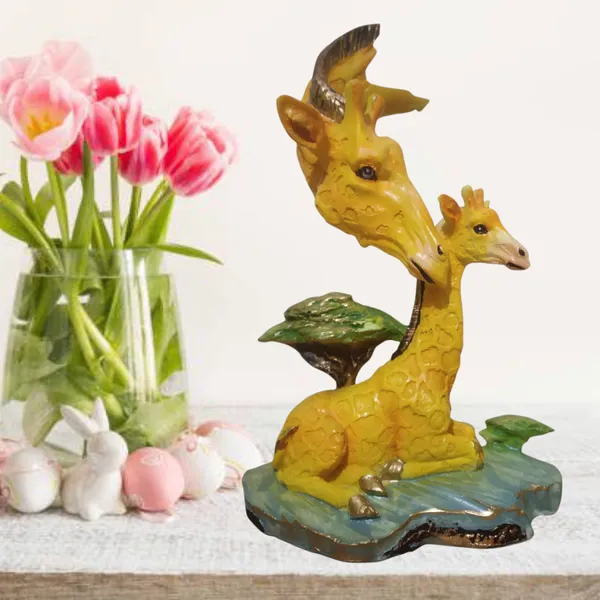 Giraffe_Animal_Figurine_Mumma_And_Baby_Statue_Mother_Child_Bird_Showpiece_Home_Decor__Pack_Of_1