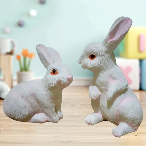 Rabbit_Couple_Statue_Animal_Figurine_Decorative_Showpiece_Gift_Item_Polyresin_Pack_Of_2