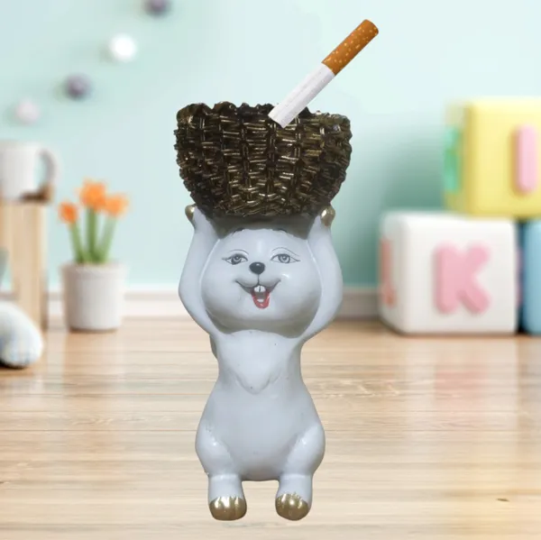 Rabbit_Ashtray_or_cardholder_etc_Statue_Animal_Figurine_Rabbit_Decorative_Showpiece_Gift_Item