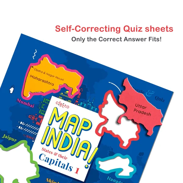3_in_1_Educational_World_Map_Puzzle_with_40_Reusable_Quiz_Sheets_(Includes_World_Map,_India_Map_and_Europe_Map)