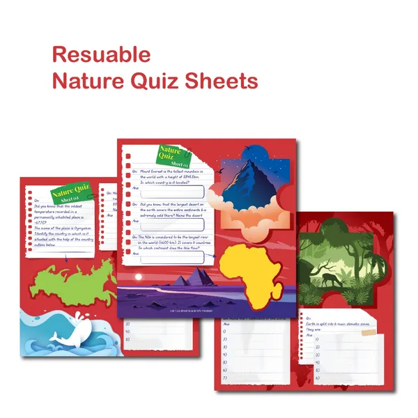 3_in_1_Educational_World_Map_Puzzle_with_40_Reusable_Quiz_Sheets_(Includes_World_Map,_India_Map_and_Europe_Map)