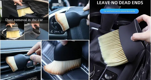 2_Pcs_Combo_Interior_Cleaning_Brush_Multipurpose_Car_Interior_Ac_Vent_Dashboard_Dust_Dirt_Cleaner_Cleaning_Brush_For_Car_Interior_Pc_Laptop_Keyboard_Cleaning_Brush_(2_In_1_Brush)
