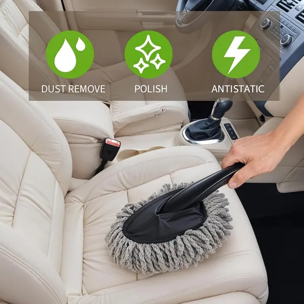 Multicolour_Combo_2_Pcs_Super_Soft_Microfiber_Car_Cleaning_Brush_Ideal_As_Mop_Duster_|_Car_Duster_Exterior_With_Extendable_Handle_|_Multipurpose_Dust_Cleaner_Car_Wash_Brush_For_Home_(2_In_1_Duster)