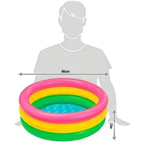 3_Feet_Baby_Pool_Bath_Tub_With_12_Inch_Air_Hammer_Inflation_Pump_For_1-3_Years_Indoor_&_Outdoor_Swimming_Pool_For_Kids
