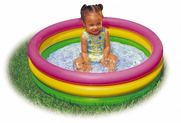 3_Feet_Baby_Pool_Bath_Tub_With_12_Inch_Air_Hammer_Inflation_Pump_For_1-3_Years_Indoor_&_Outdoor_Swimming_Pool_For_Kids