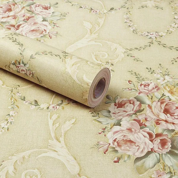 Adhesive_Wallpaper,Wallpaper_For_Wall,Diy_Wall_Stickers_Wallpaper_Decals,_Living_Room,Furniture_Decoration,Sofa_Background_Decal_(Rose_Fog_Q1_(45_*_300_Cm))