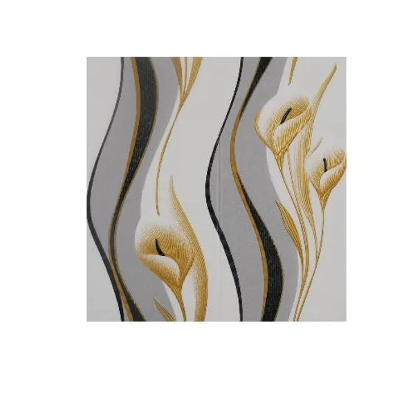 PACK_OF_2/5/10_-_Self-Adhesive_Waterproof_Pe_Foam_3D_Wall_Panels_Wallpaper_Sticker_For_Office,_Living_Room,_And_Home_Decoration_Wallpaper_For_Wall_(Black_Flower)