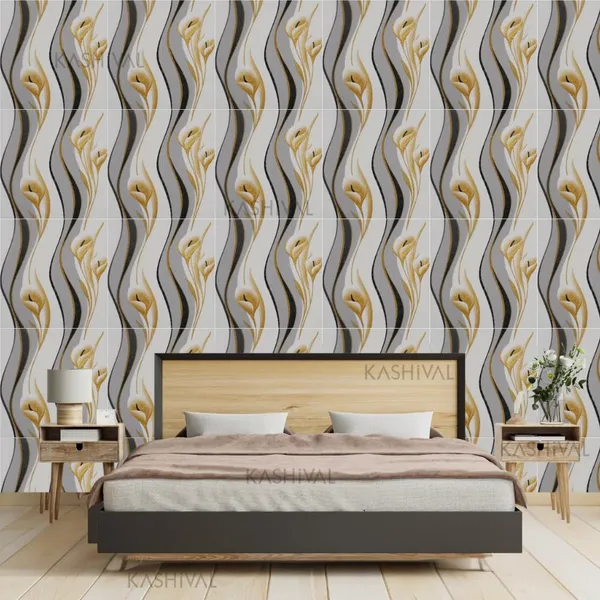 PACK_OF_2/5/10_-_Self-Adhesive_Waterproof_Pe_Foam_3D_Wall_Panels_Wallpaper_Sticker_For_Office,_Living_Room,_And_Home_Decoration_Wallpaper_For_Wall_(Black_Flower)