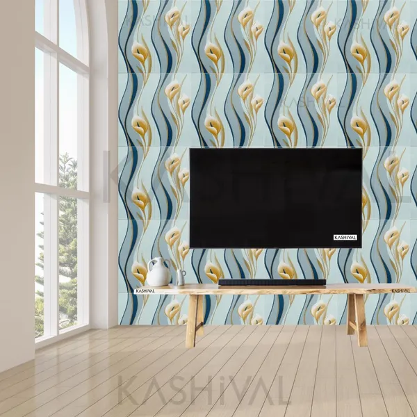 PACK_OF_2/5/10_-_Self-Adhesive_Waterproof_Pe_Foam_3D_Wall_Panels_Wallpaper_Sticker_For_Office,_Living_Room,_And_Home_Decoration_Wallpaper_For_Wall_(Blue_Flower)