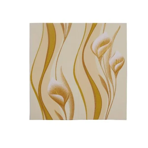 PACK_OF_2/5/10_-_Self-Adhesive_Waterproof_Pe_Foam_3D_Wall_Panels_Wallpaper_Sticker_For_Office,_Living_Room,_And_Home_Decoration_Wallpaper_For_Wall_(Cream_Flower)