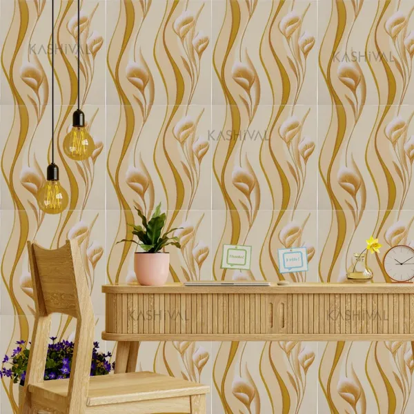 PACK_OF_2/5/10_-_Self-Adhesive_Waterproof_Pe_Foam_3D_Wall_Panels_Wallpaper_Sticker_For_Office,_Living_Room,_And_Home_Decoration_Wallpaper_For_Wall_(Cream_Flower)