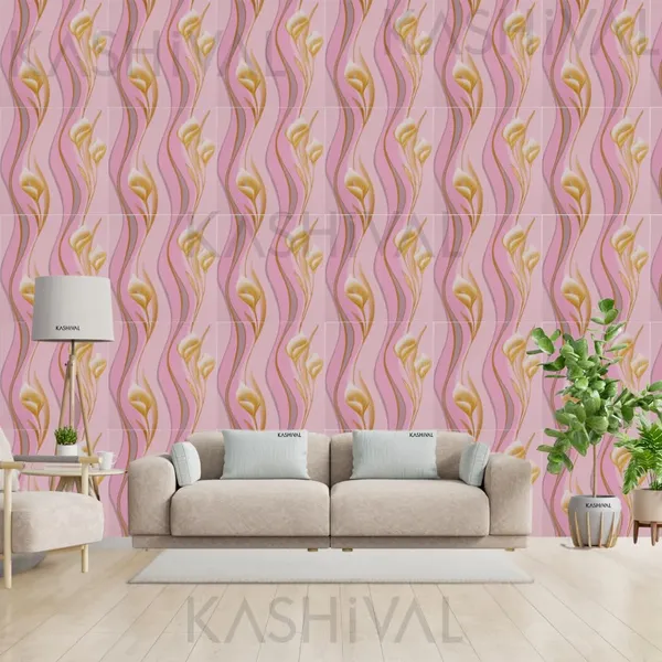 PACK_OF_2/5/10_-_Self-Adhesive_Waterproof_Pe_Foam_3D_Wall_Panels_Wallpaper_Sticker_For_Office,_Living_Room,_And_Home_Decoration_Wallpaper_For_Wall_(Pink_Flower)