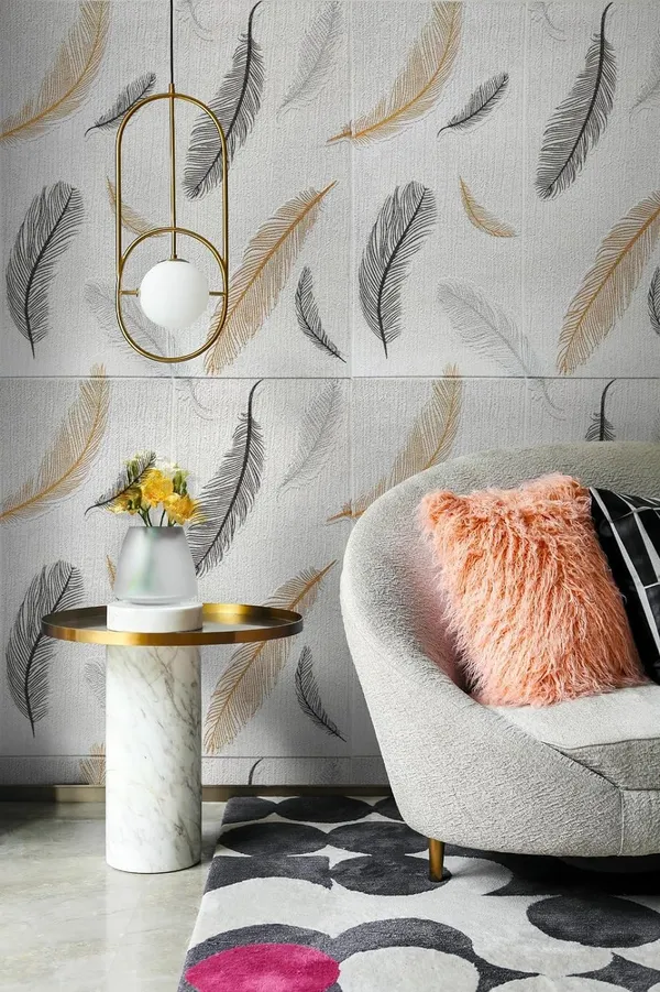 PACK_OF_2/5/10_-_Self-Adhesive_Waterproof_Pe_Foam_3D_Wall_Panels_Wallpaper_Sticker_For_Office,_Living_Room,_And_Home_Decoration_Wallpaper_For_Wall_(White_Wing)
