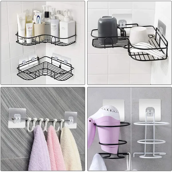 Transparent_Nareval_Magic_Sticker_For_Series_Self_Adhesive_Multifunction_Wall_Mounted_Sticker_For_Mop_Broom_Holder_Magic_Sticker_Series_Stainless_Steel_Wall_Mounted_Shelf_For_Bathroom_Or_Kitchen_With_Towel_Holder_(Magic_Sticker_A2,_Pack_Of_10)