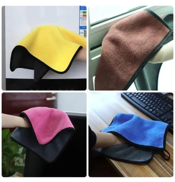 Multipurpose_Microfiber_Cleaning_Towel_Cloth_400_Gsm_Highly_Absorbent_Dust_Lint_Free_Multi-Colour_Towels_For_All_Vehicles_Bike,_Car,_Glass_Detailing,_Cleaning,_Washing_(Microfibre_Cloth)