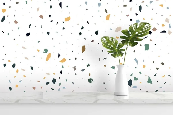 White_Marble_Gloss_Film_with_Marble_Dotted_Vinyl_Self_Adhesive_Counter_Top_Peel_and_Stick_Door_Wardrobe_Wallpapers_Wall_Decal_Contact_Paper_(White_Dotted_Marble_Q1_(60_*_200_cm))