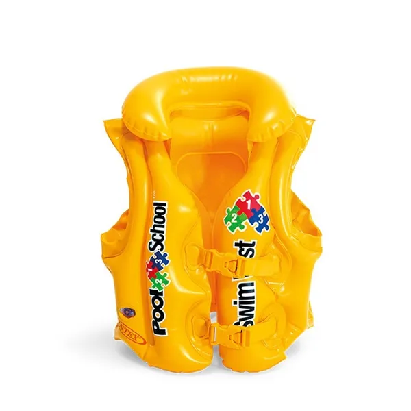Yellow_Pool_Vinyl_School_Deluxe_Swim_Vest_For_Kids