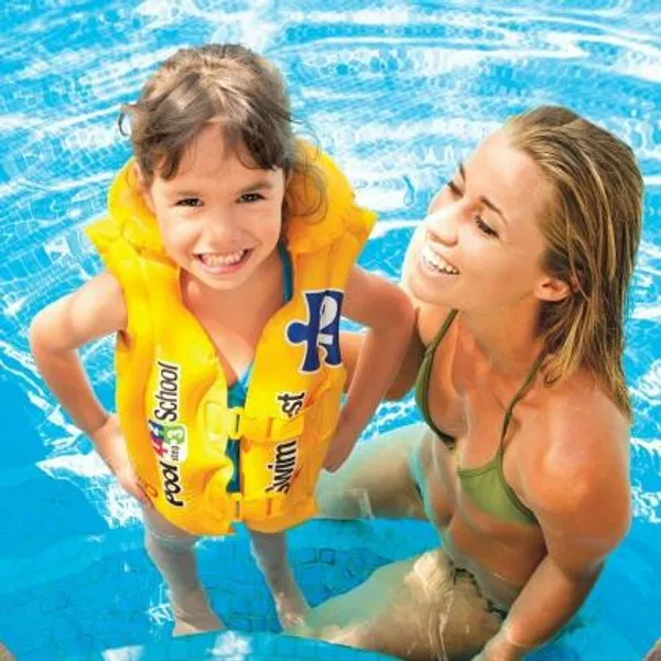 Yellow_Pool_Vinyl_School_Deluxe_Swim_Vest_For_Kids
