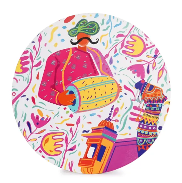 Indian_Dhol_Player_Plate_Wall_Hanging_|_For_Home_&_Wall_Decoration