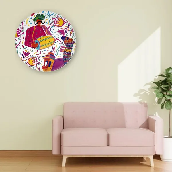 Indian_Dhol_Player_Plate_Wall_Hanging_|_For_Home_&_Wall_Decoration