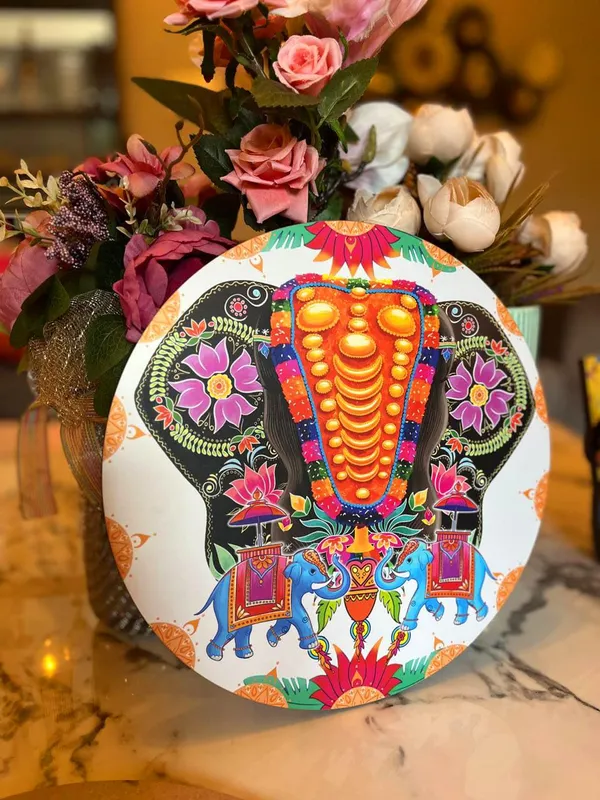 Elephant_Plate_Wall_Hanging_|_For_Home_&_Wall_Decoration