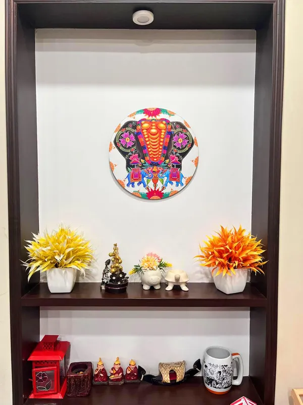 Elephant_Plate_Wall_Hanging_|_For_Home_&_Wall_Decoration