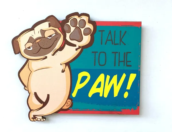 Talk_to_the_Paw_Fridge_Magnet_For_Pug_Lovers