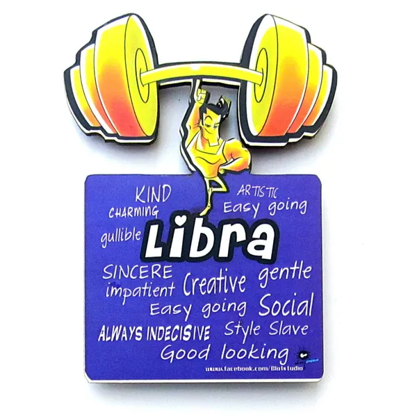 Libra_Zodiac_Design_Fridge_Magnet_|_For_Refrigerator,_Home_Decor