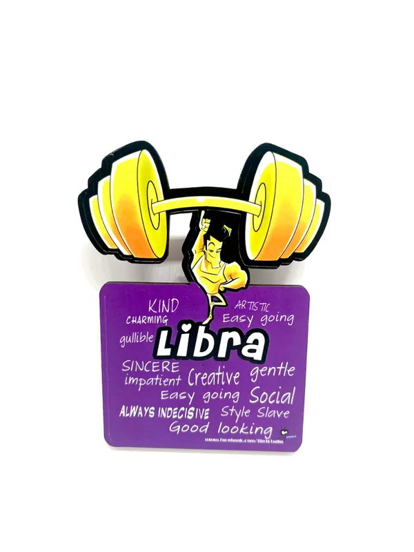 Libra_Zodiac_Design_Fridge_Magnet_|_For_Refrigerator,_Home_Decor