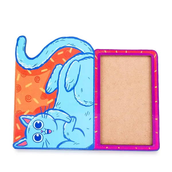Cat_Themed_Wooden_Photo_Frame_|_For_Home_Decor_&_Pet_Lovers