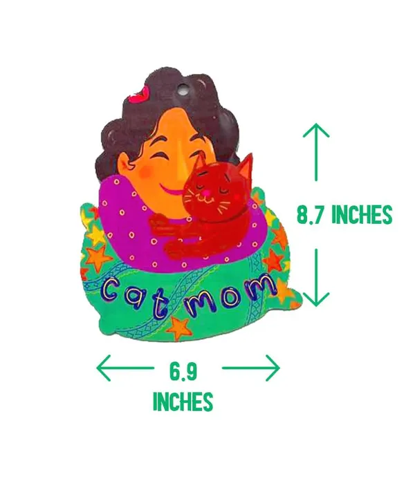 Cat_Mom_Cute_Plate_Wall_Hanging_|_For_Home_&_Wall_Decoration_|_8.7_X_6.9_Inch