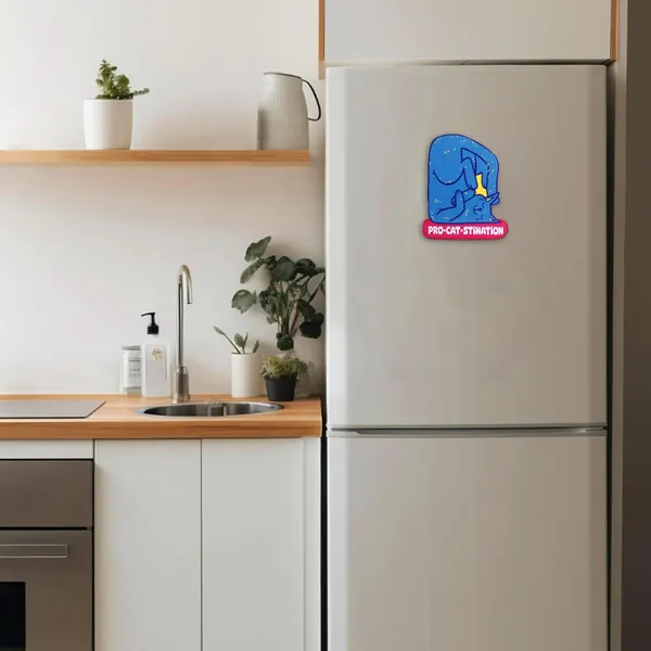 Procatstination_Fridge_Magnet_For_Cat_Lovers