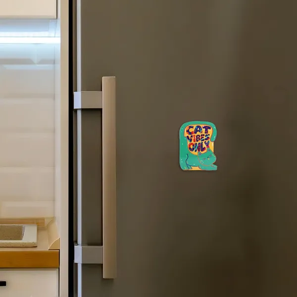 Cat_Vibes_Only_Fridge_Magnet_For_Cat_Lovers