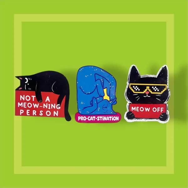 Pack_of_3_Cat_Combo_Fridge_Magnet_|_For_Refrigerator,_Home_Decor