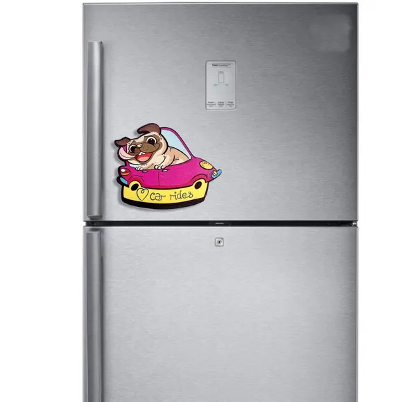 Pink_and_Yellow_Fridge_Magnet_For_Dog_Lovers