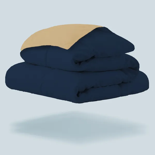 Dark_Blue_220_Gsm_Microfiber_All-Weather_Solid_Double_Size_Bed_Reversible_Comforter_Ac_Quilt_Blanket