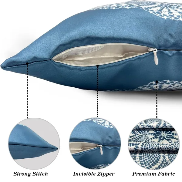 Teal_Set_Of_2_Teal_Mandala_Print_Cushion_Cover_Decorative_Square_Covers_|_For_Sofa_Couch_Pillow_And_Living_Room_Ethnic_Soft_And_Durable_|_For_Home_Festival_And_Bedroom_Decor_|