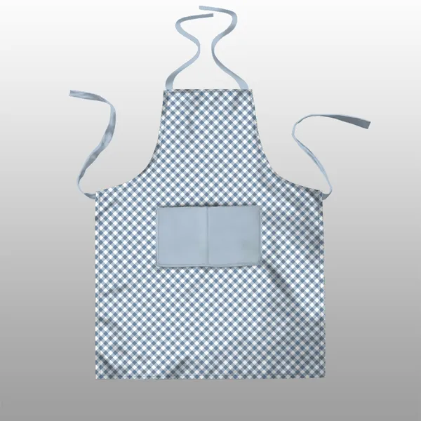 Blue_Polyester_Kitchen_Apron_With_Center_Pocket_|_Essential_Kitchen_Accessories_For_Women_And_Men_Blue