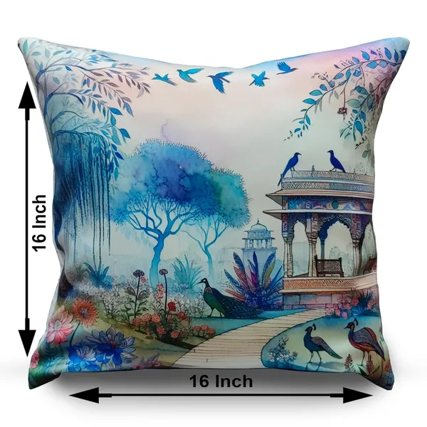 Blue_Set_Of_2_Cultural_Print_Cushion_Cover_Decorative_Square_Covers_|_For_Sofa_Couch_Pillow_And_Living_Room_Ethnic_Soft_And_Durable_|_For_Home_Festival_And_Bedroom_Decor_|_16_X_16_Inch