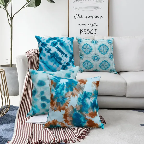 Blue_Set_Of_4_Tiedye_Pattern_Cushion_Cover_Decorative_Square_Covers_|_For_Sofa_Couch_Pillow_And_Living_Room_Ethnic_Soft_And_Durable_|_For_Home_Festival_And_Bedroom_Decor_|_16_X_16_Inch