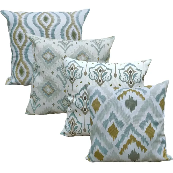 Grey_Set_Of_4_Ikat_Print_Cushion_Cover_Decorative_Square_Covers_|_For_Sofa_Couch_Pillow_And_Living_Room_Ethnic_Soft_And_Durable_|_For_Home_Festival_And_Bedroom_Decor_|_16_X_16_Inch