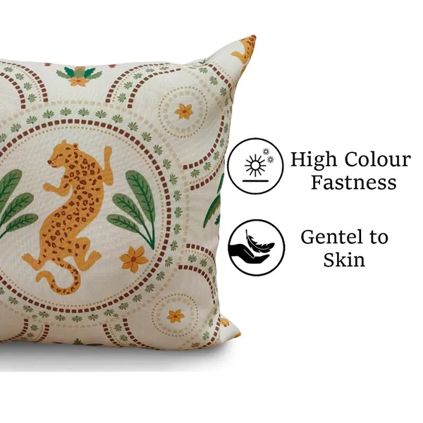 Beige_Set_Of_4_Beige_Abstract_Print_Cushion_Cover_Decorative_Square_Covers_|_For_Sofa_Couch_Pillow_And_Living_Room_Ethnic_Soft_And_Durable_|_For_Home_Festival_And_Bedroom_Decor_|_16_X_16_Inch